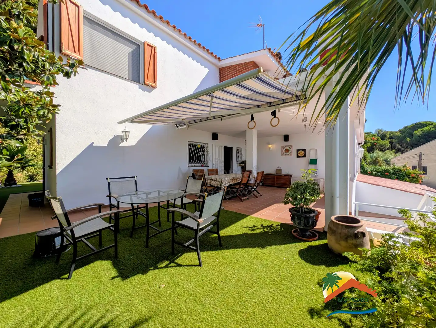 Terraza de Casa o chalet en venta en Lloret de Mar con Aire acondicionado, Calefacción y Jardín privado