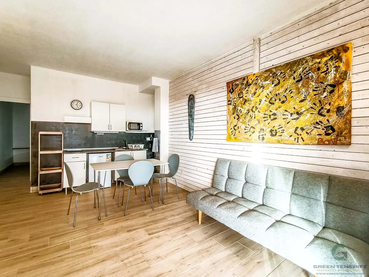 Sala de estar de Piso de alquiler en Guía de Isora con Terraza y Amueblado