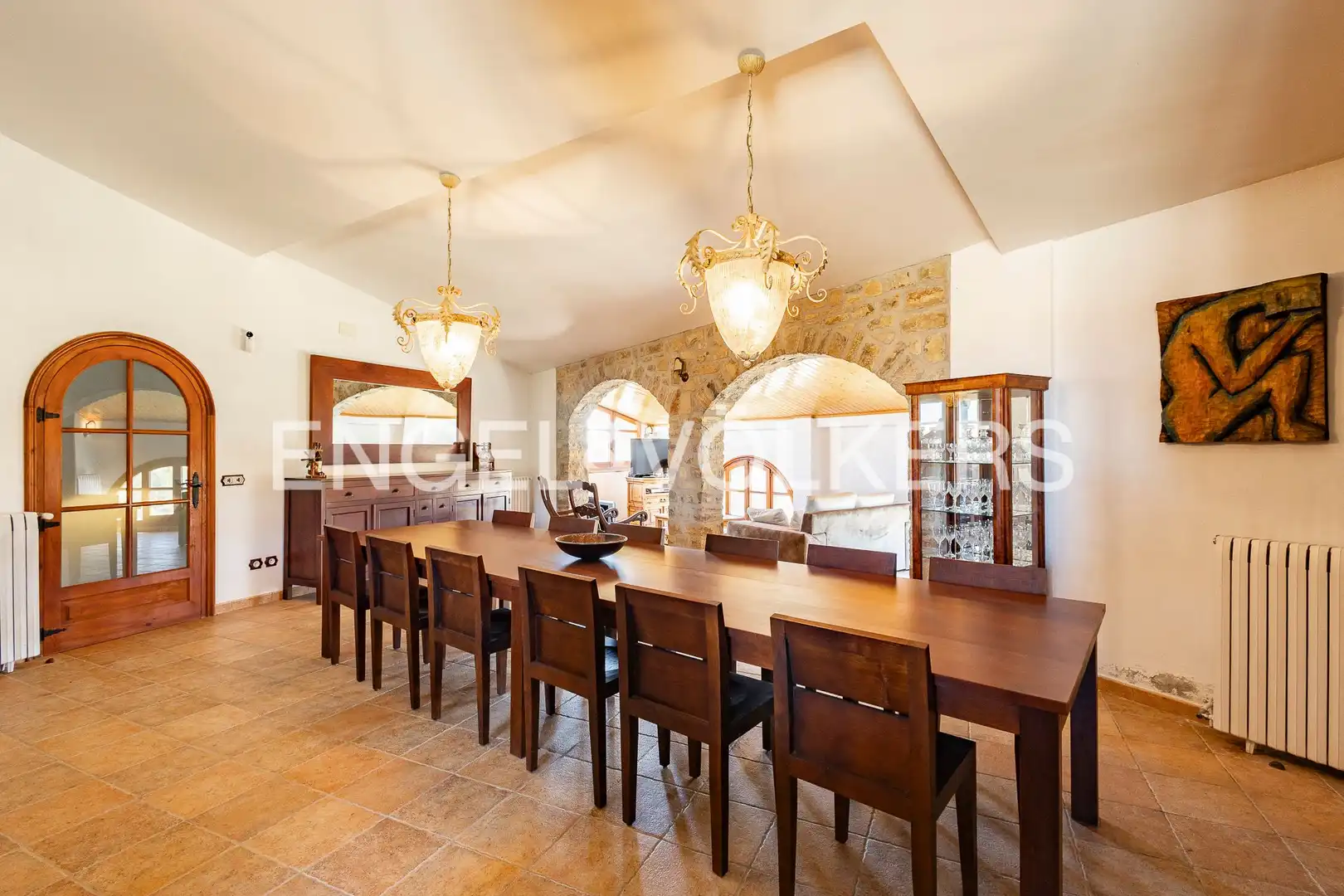 Comedor de Casa o chalet en venta en Calonge de Segarra con Calefacción, Jardín privado y Terraza