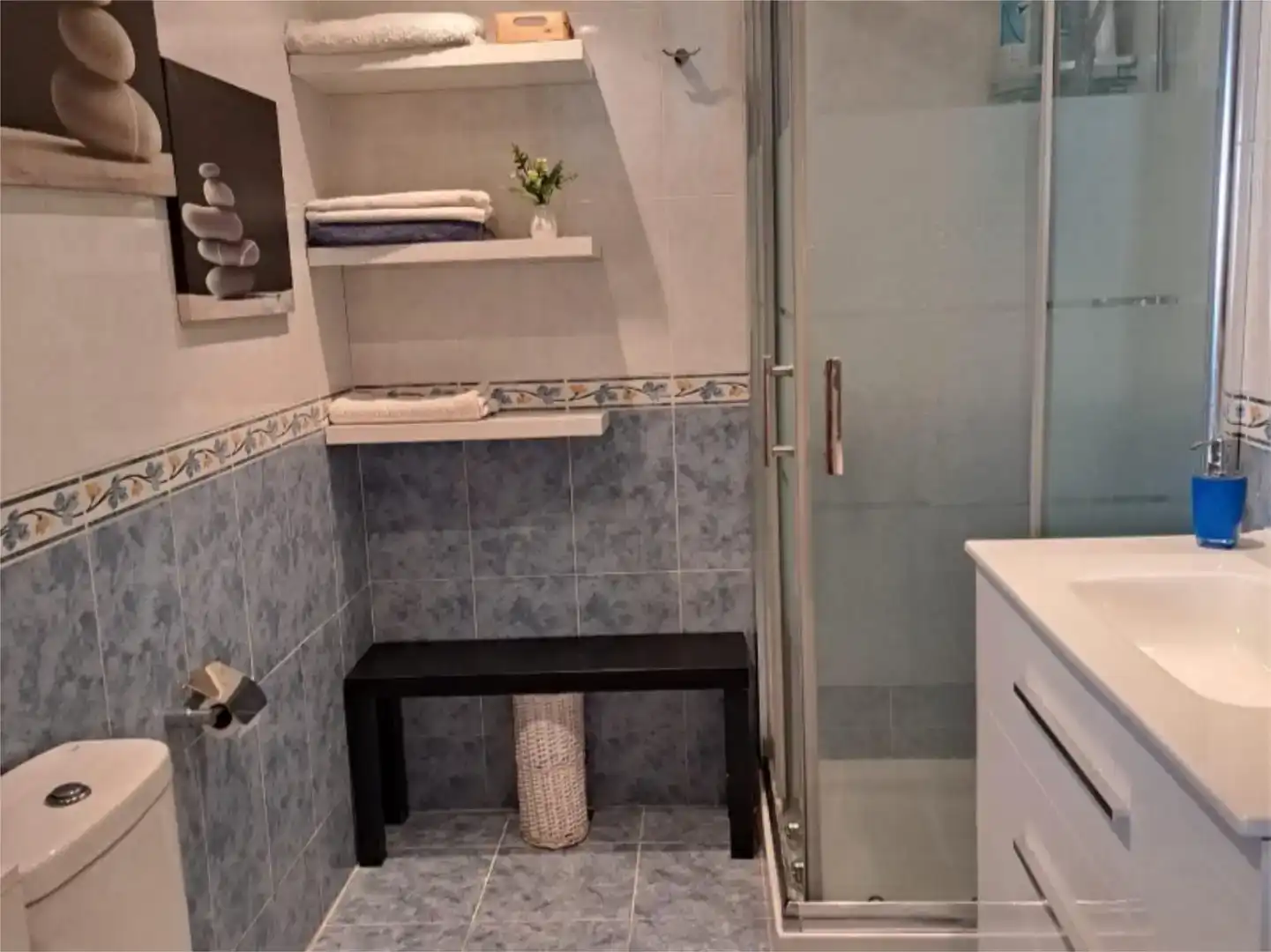 Bathroom of Attic for sale in Aldaia  with Air Conditioner and Balcony