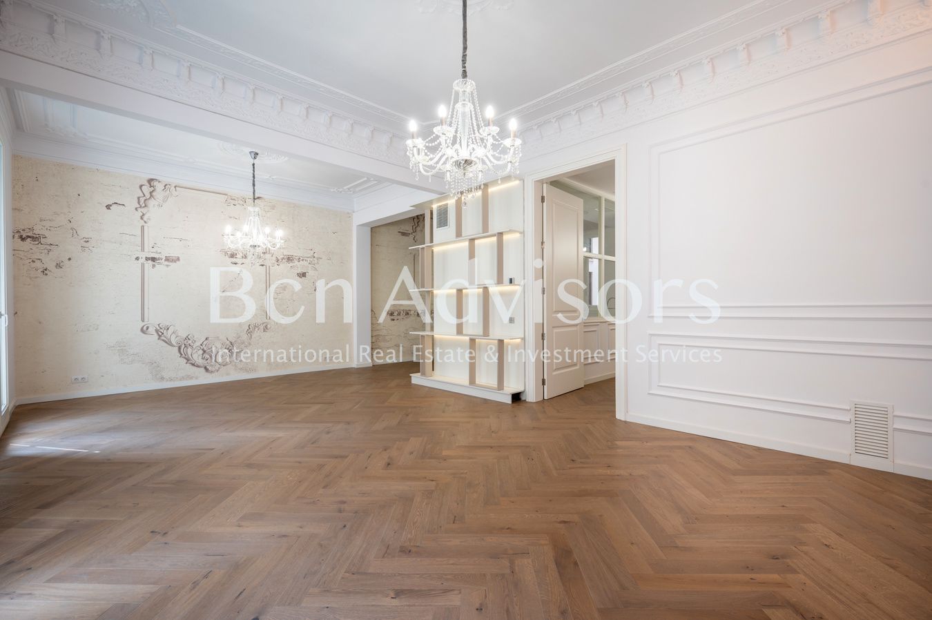 Dining room of Apartment for sale in  Barcelona Capital  with Air Conditioner, Heating and Parquet flooring