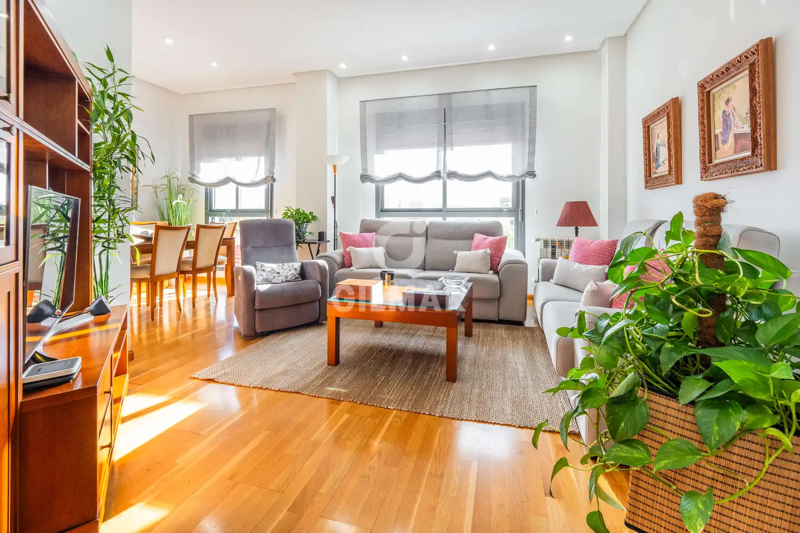Living room of Duplexes for sale in Madrid  with Heating and Balcony