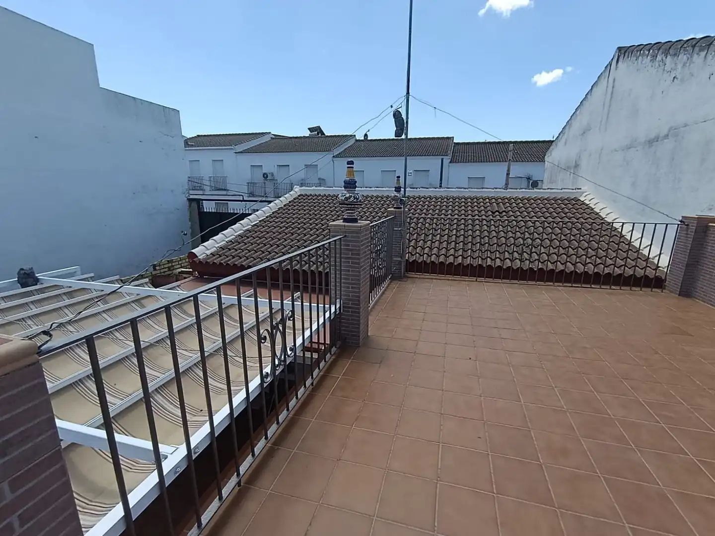 Terraza de Casa o chalet en venta en Castilblanco de los Arroyos con Aire acondicionado