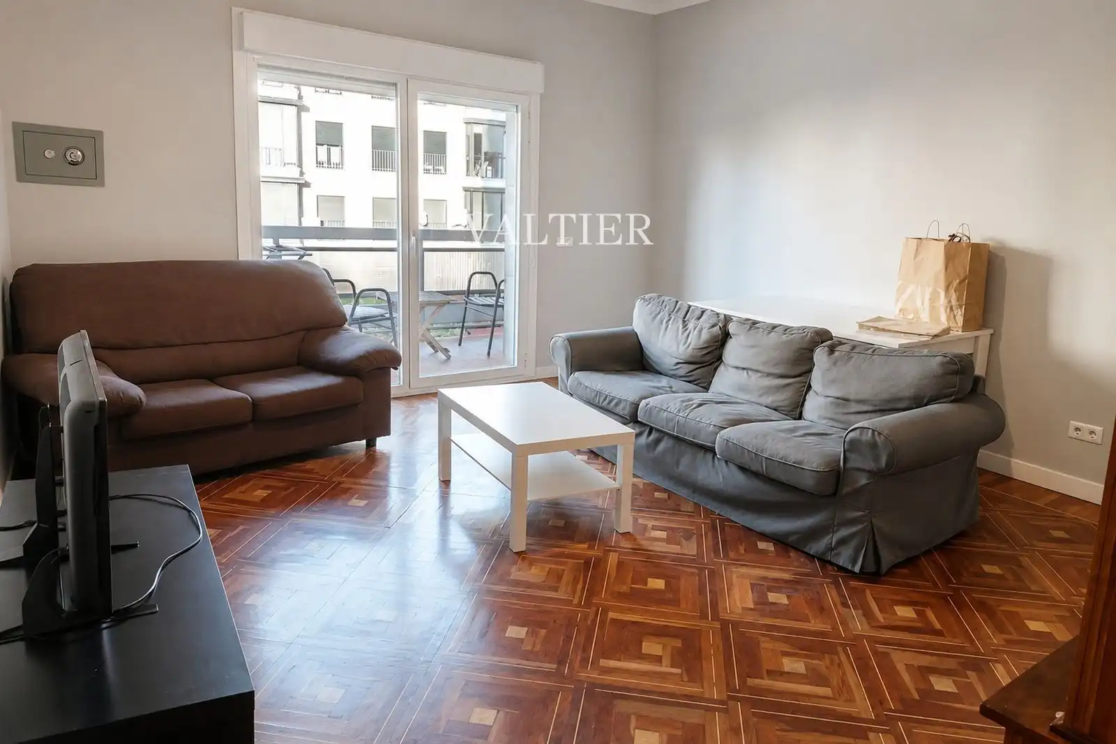 Wohnzimmer von Dachboden zur Miete in Madrid