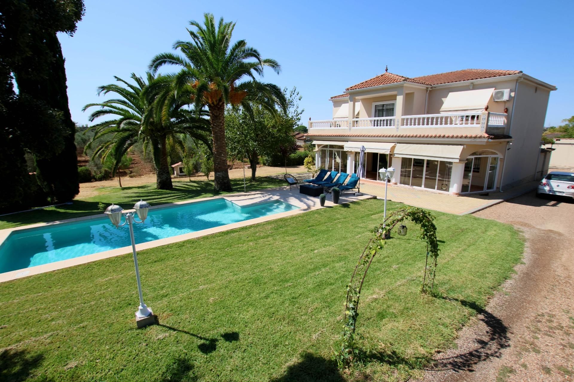 Garden of Country house for sale in Badajoz Capital  with Air Conditioner, Heating and Private garden