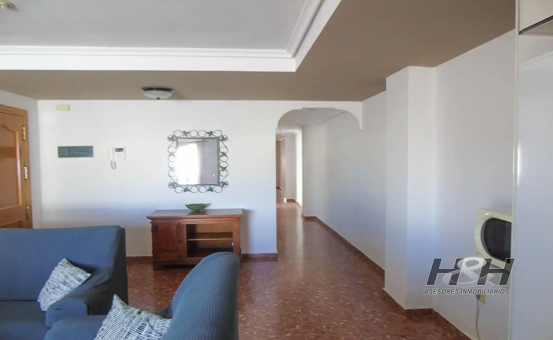 Sala de estar de Piso de alquiler en Burjassot con Terraza