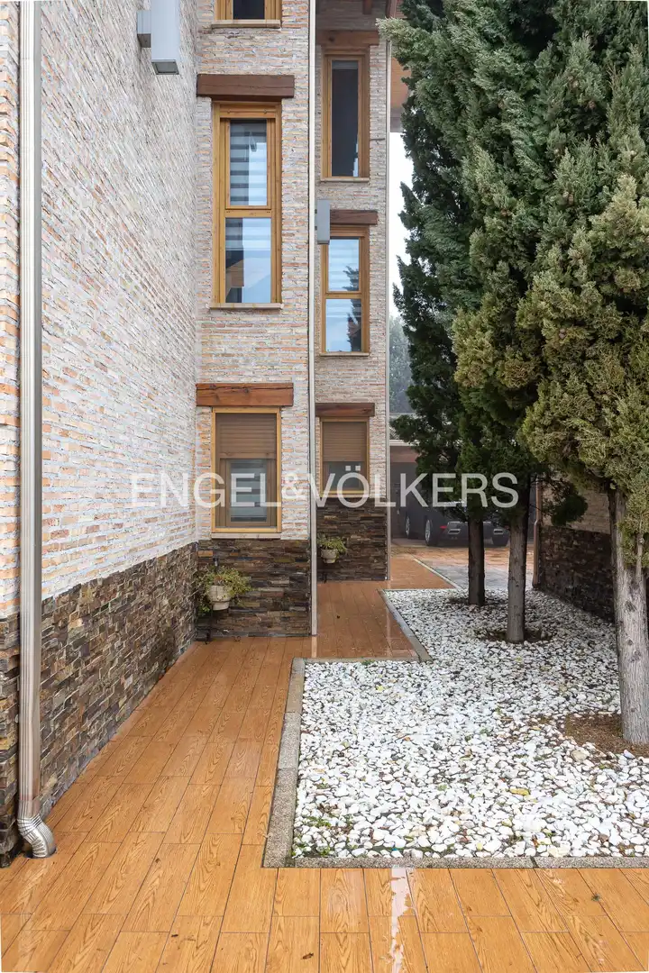 Vista exterior de Casa o chalet en venta en Venturada con Aire acondicionado, Calefacción y Jardín privado