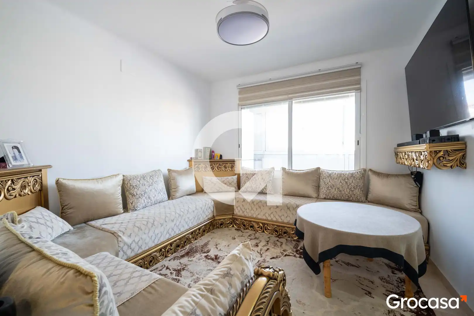 Sala de estar de Piso en venta en Mataró con Horno, Lavadora y TV
