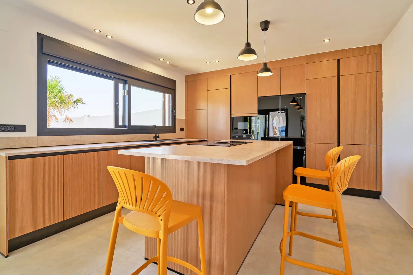 Küche von Haus oder Chalet zum Verkauf in Mijas mit Heizung, Privatgarten und Terrasse