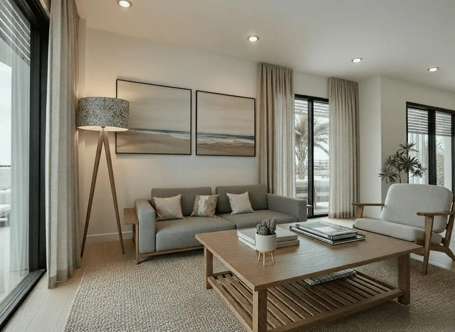 Sala d'estar de Apartament en venda en Los Alcázares amb Terrassa, Traster i Piscina comunitària