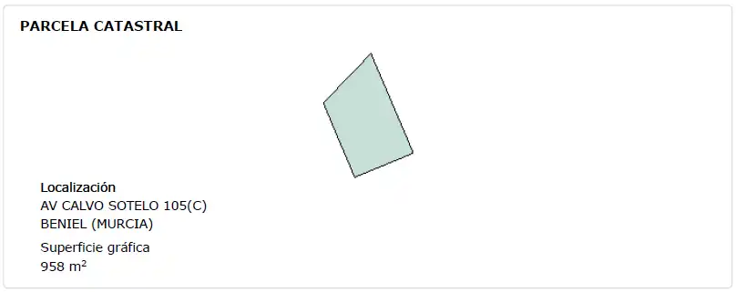 Residential land for sale in Avenida Calvo Sotelo 73
