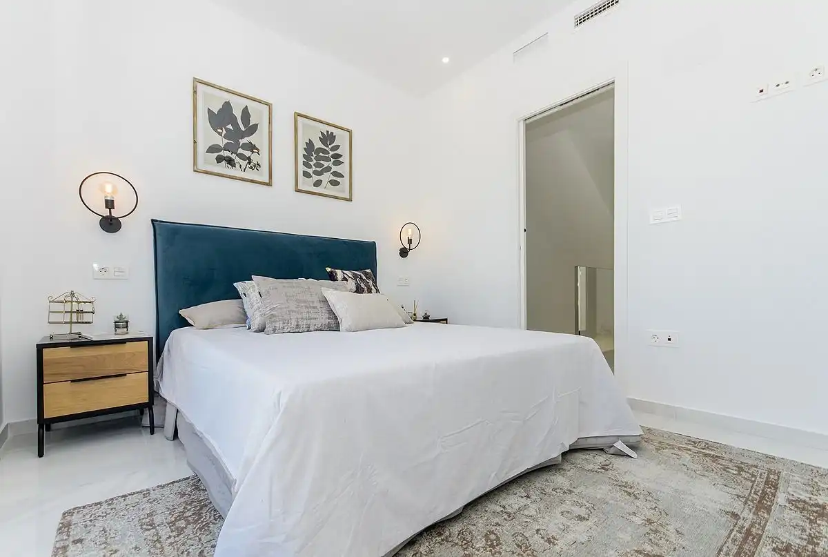 Habitación de Casa adosada de alquiler en Polop con Aire acondicionado, Calefacción y Terraza