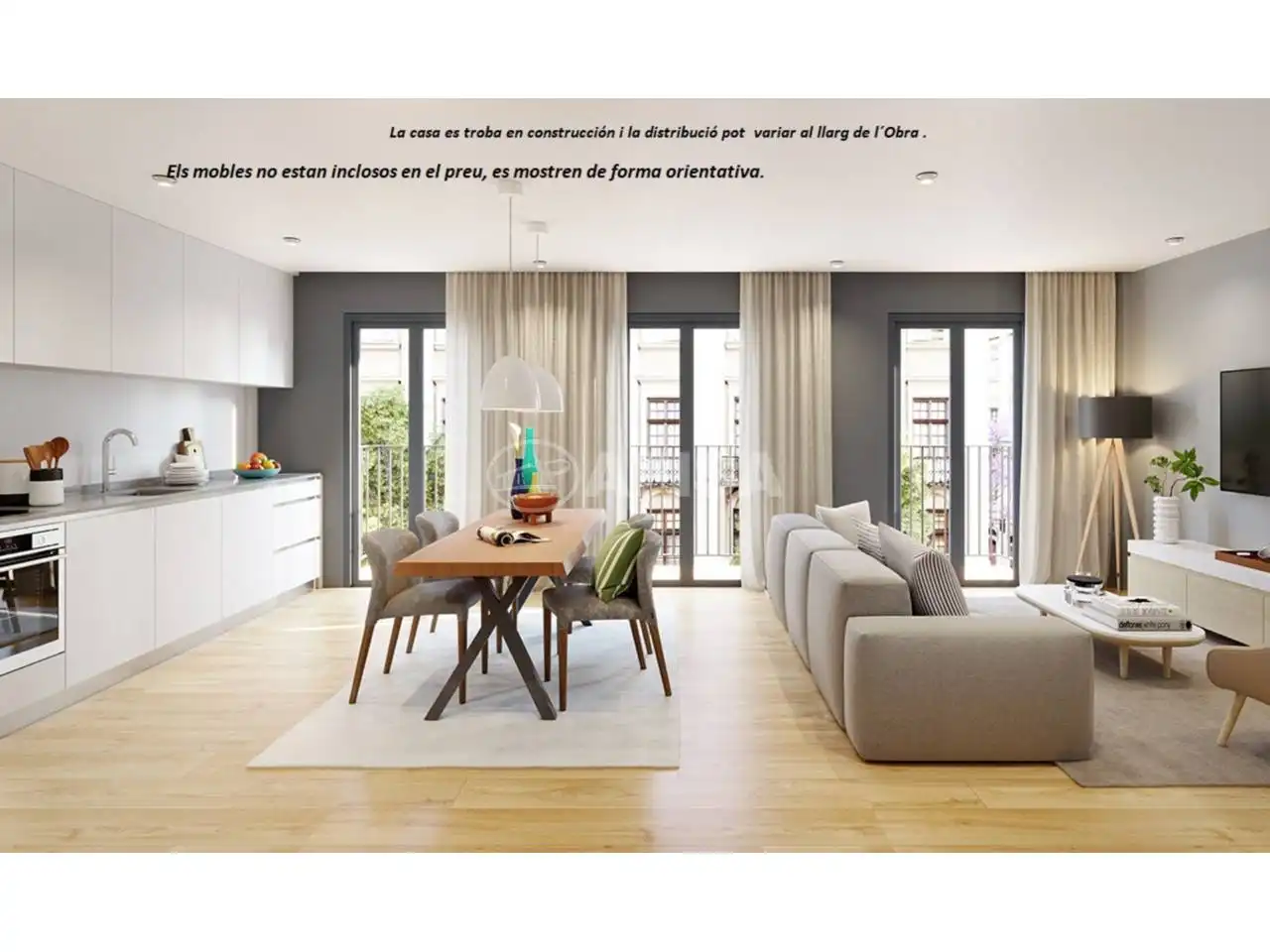 Living room of Detached homes for sale in Sils  with Air Conditioner, Heating and Private garden