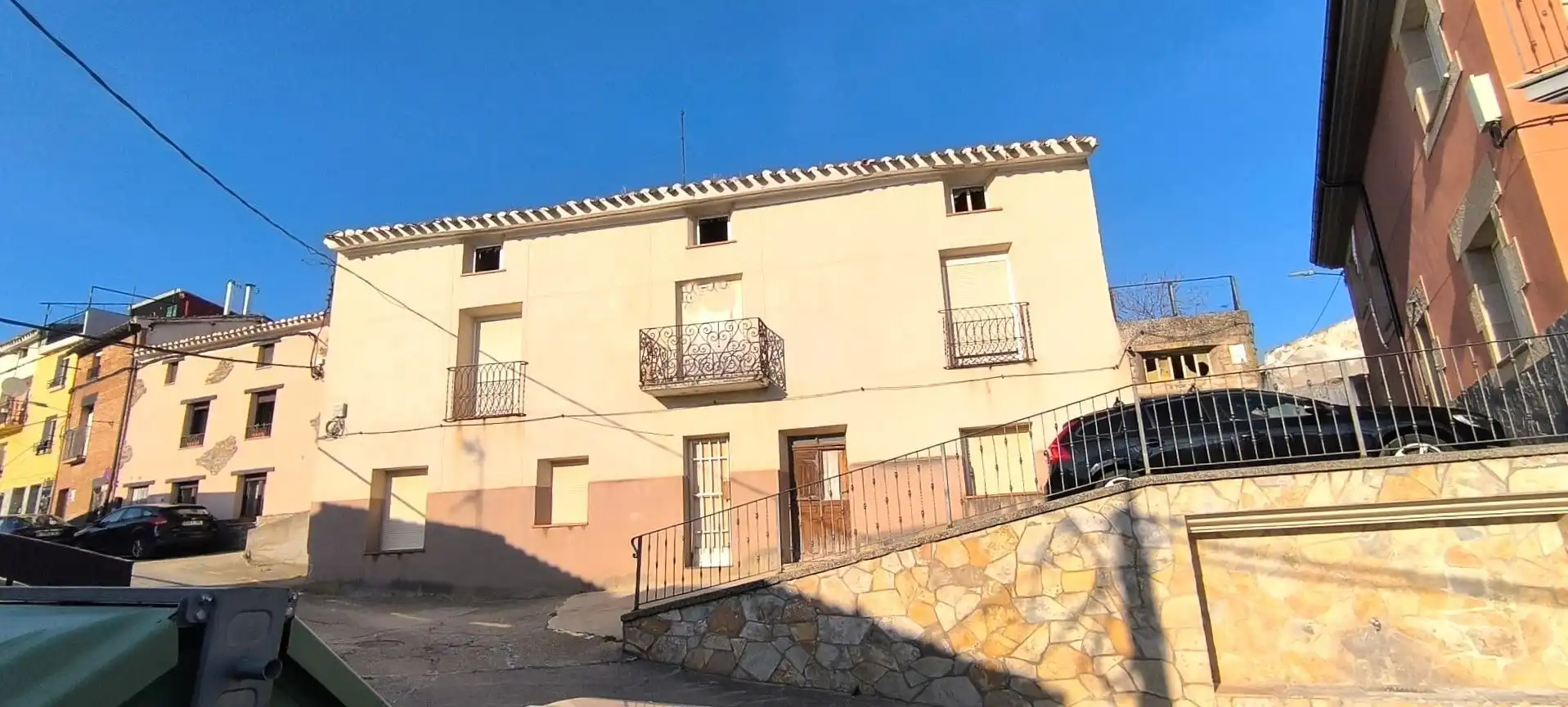 Vista exterior de Casa o xalet en venda en Ausejo amb Jardí privat i Terrassa
