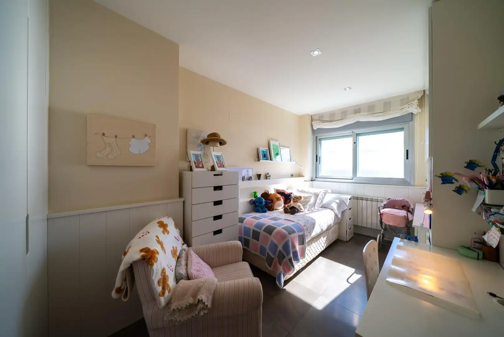 Habitación de Apartamento en venta en Villajoyosa / La Vila Joiosa con Aire acondicionado, Trastero y Amueblado
