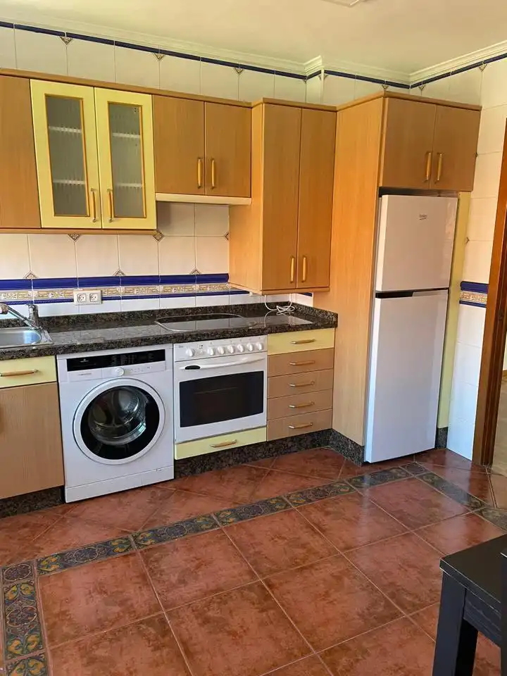 Kitchen of Flat for rent in Gijón   with Heating and Furnished