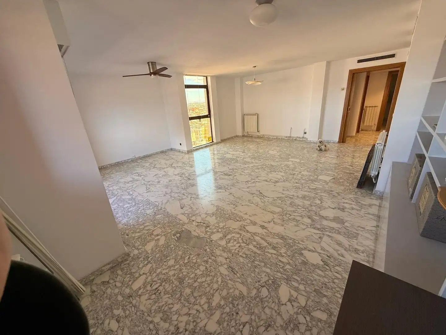 Sala de estar de Piso de alquiler en Murcia con Aire acondicionado, Calefacción y Jardín privado