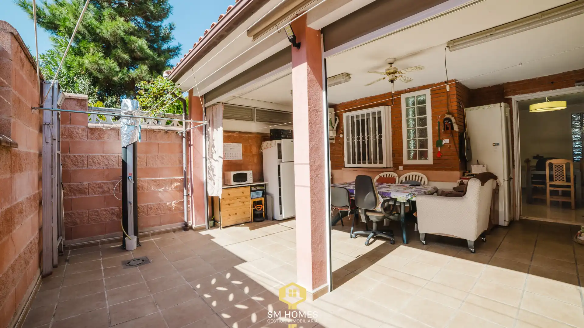 Garden of Single-family semi-detached for sale in Mejorada del Campo  with Air Conditioner, Heating and Private garden