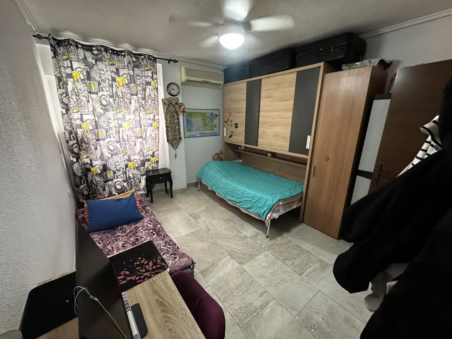 Schlafzimmer von Wohnung zum Verkauf in Elche / Elx mit Klimaanlage, Heizung und Terrasse
