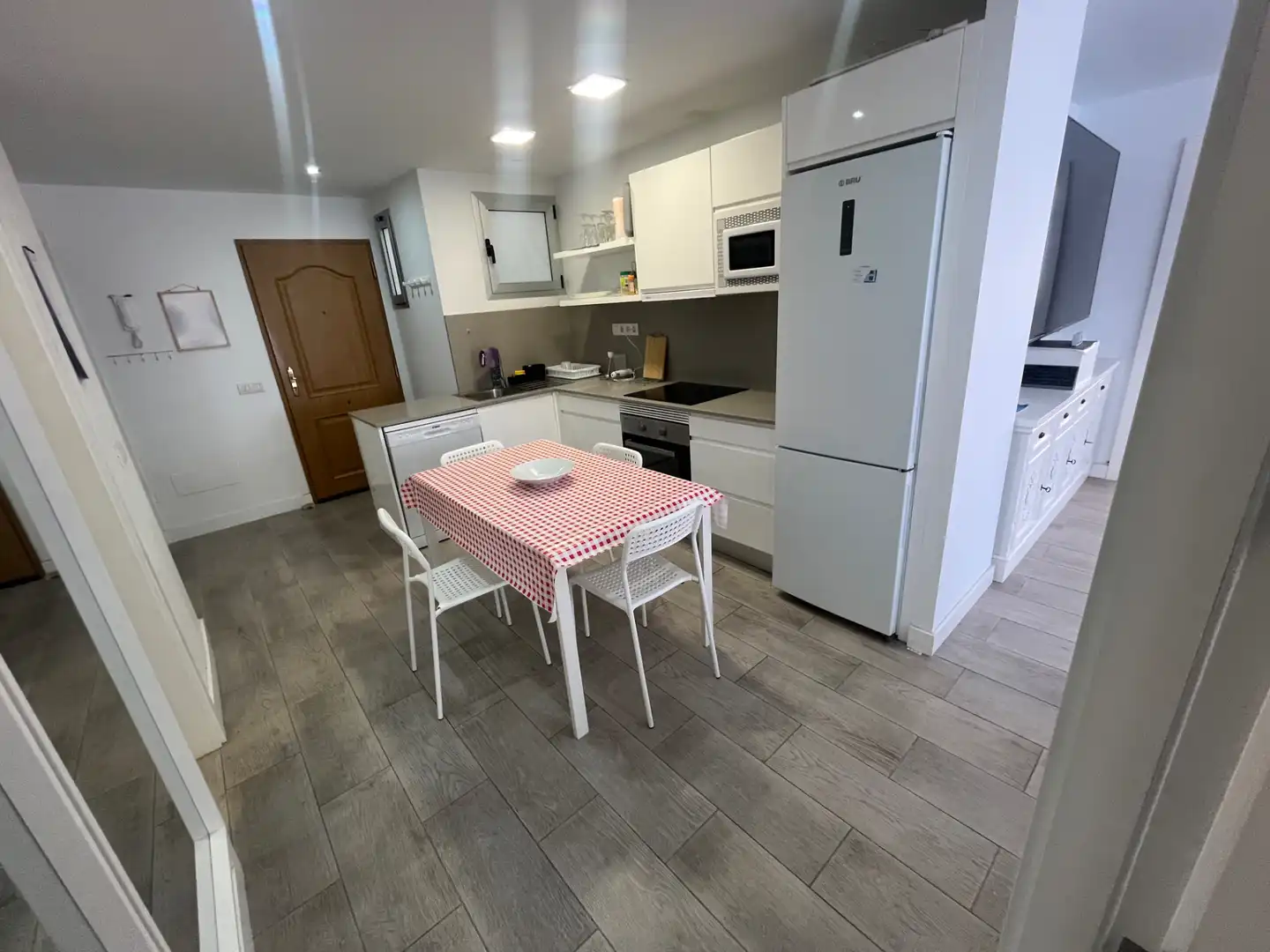 Cocina de Piso de alquiler en Las Palmas de Gran Canaria con Amueblado, Horno y Lavadora