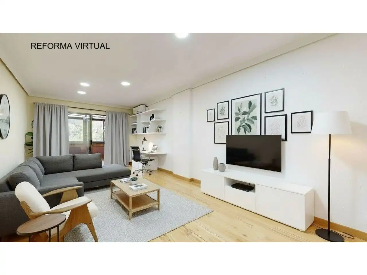 Sala de estar de Piso en venta en Valencia con Aire acondicionado, Calefacción y Jardín privado