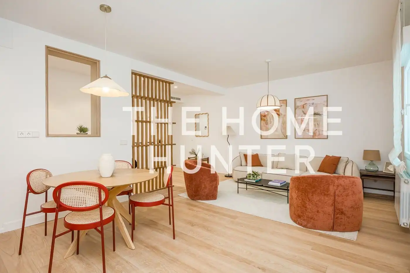 Living room of Flat for sale in Madrid  with Air Conditioner, Heating and Furnished