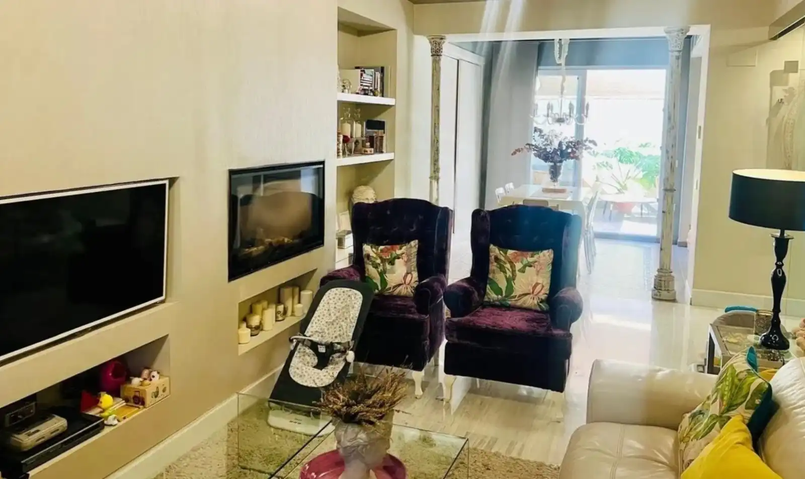 Living room of Detached homes for sale in Utrera  with Furnished
