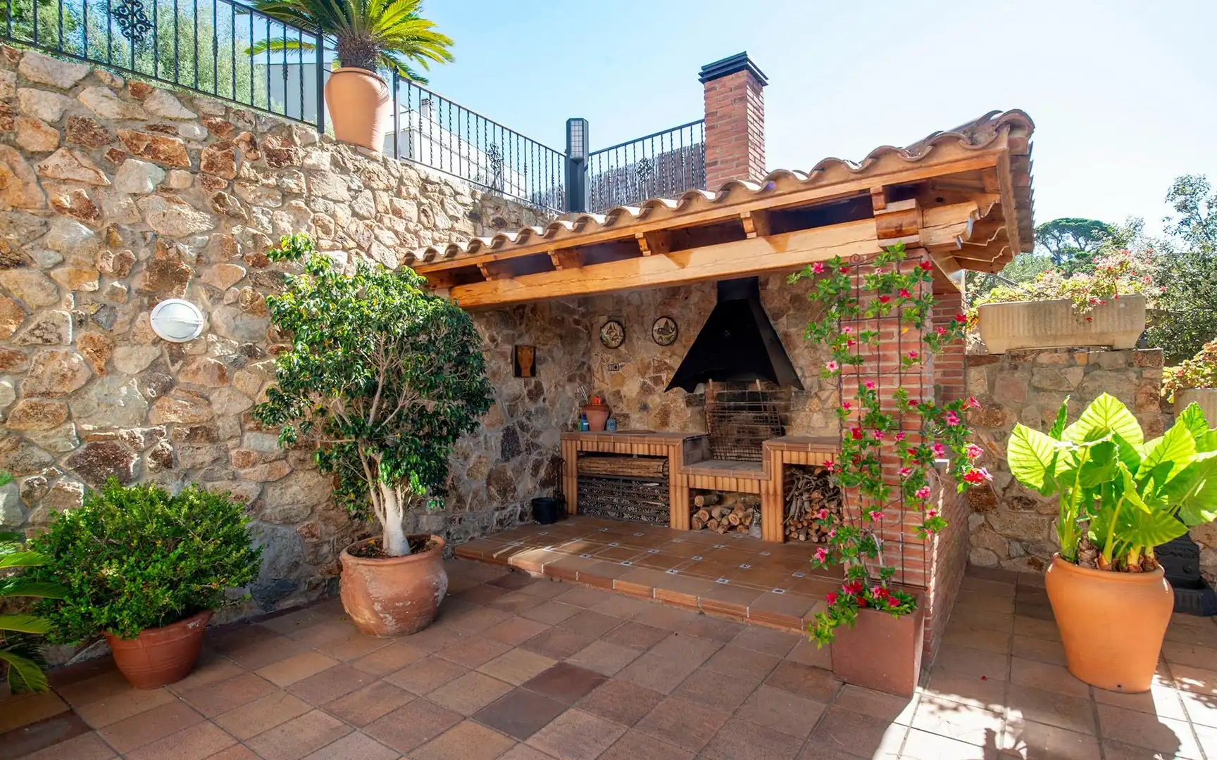 Terraza de Casa o chalet en venta en Tossa de Mar con Calefacción, Jardín privado y Terraza