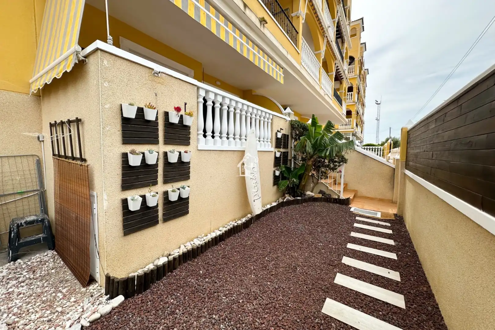 Terraza de Planta baja de alquiler en Algorfa con Aire acondicionado, Terraza y Piscina