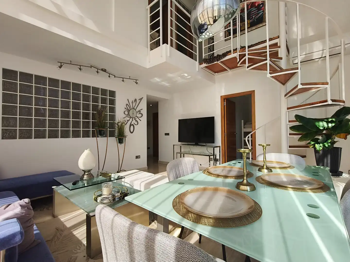 Comedor de Ático en venta en Gandia con Aire acondicionado, Terraza y Amueblado