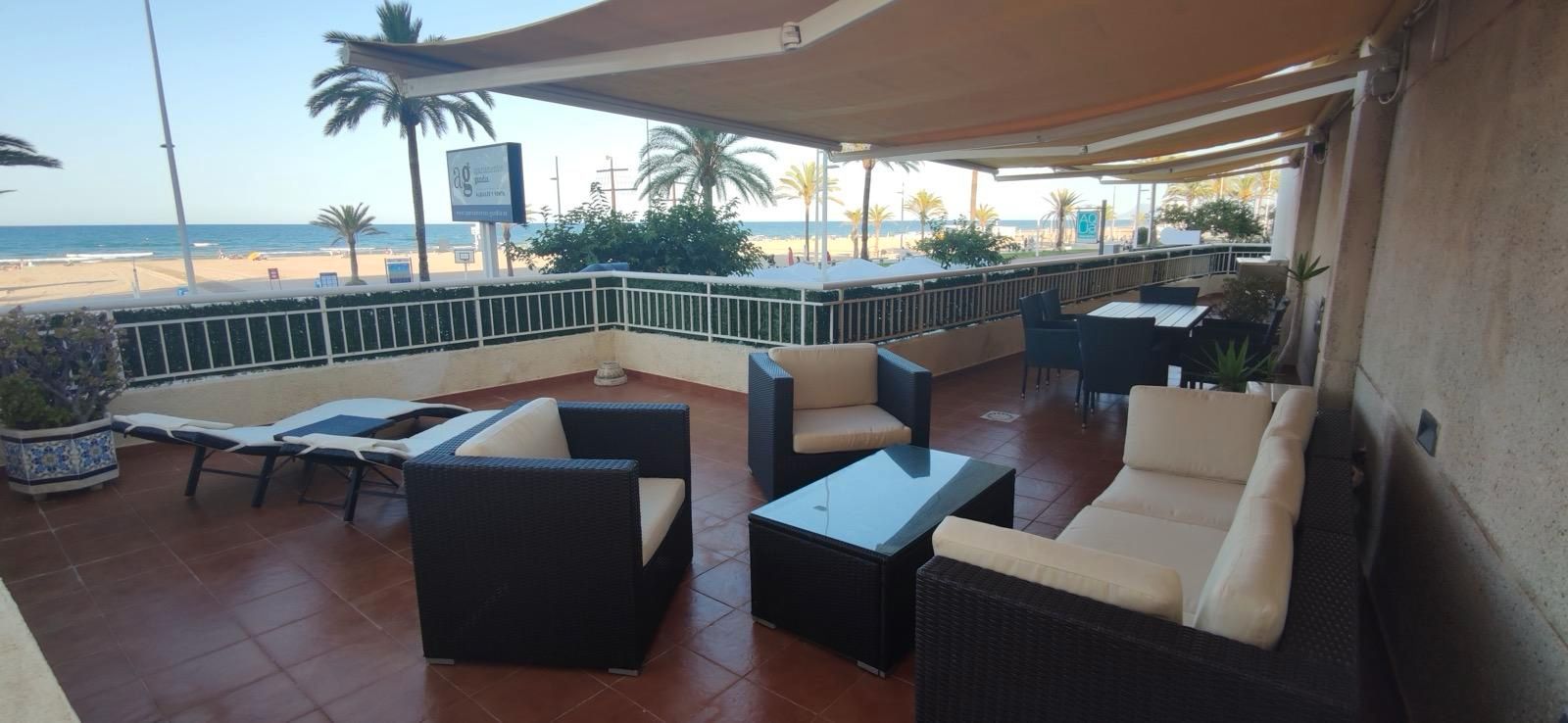 Terrace of Apartment to rent in Gandia  with Air Conditioner, Terrace and Furnished