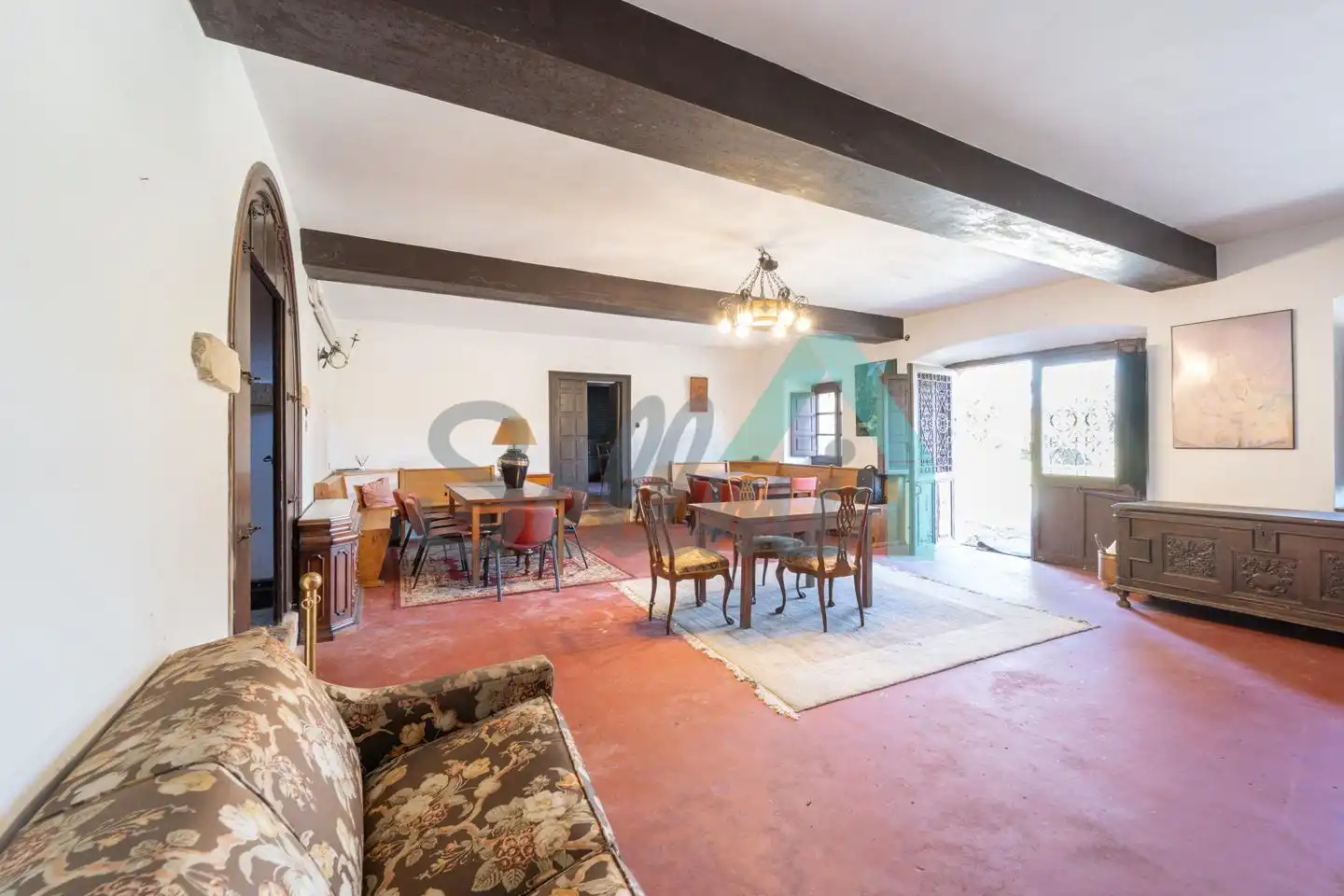 Comedor de Casa o chalet en venta en Oviedo  con Jardín privado y Balcón