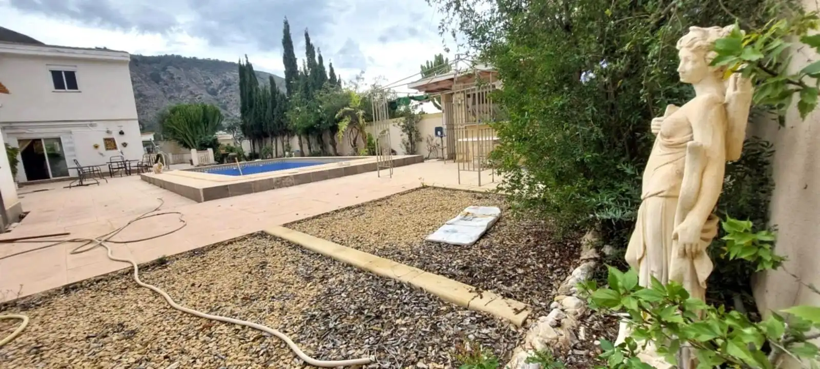 Schwimmbecken von Haus oder Chalet zum Verkauf in Orxeta mit Klimaanlage, Terrasse und Schwimmbad
