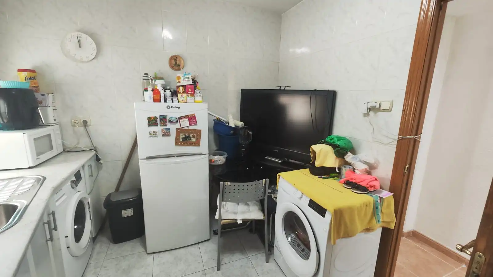 Kitchen of Flat for sale in Zaragoza  with Furnished