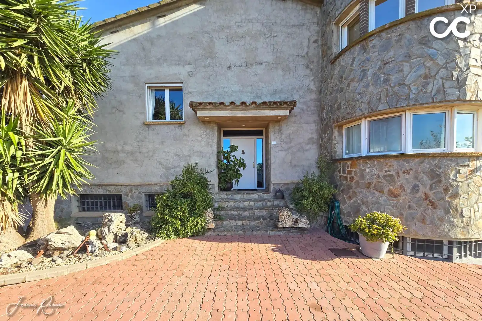 Exterior view of Houses for sale in Pedret i Marzà  with Heating, Private garden and Terrace