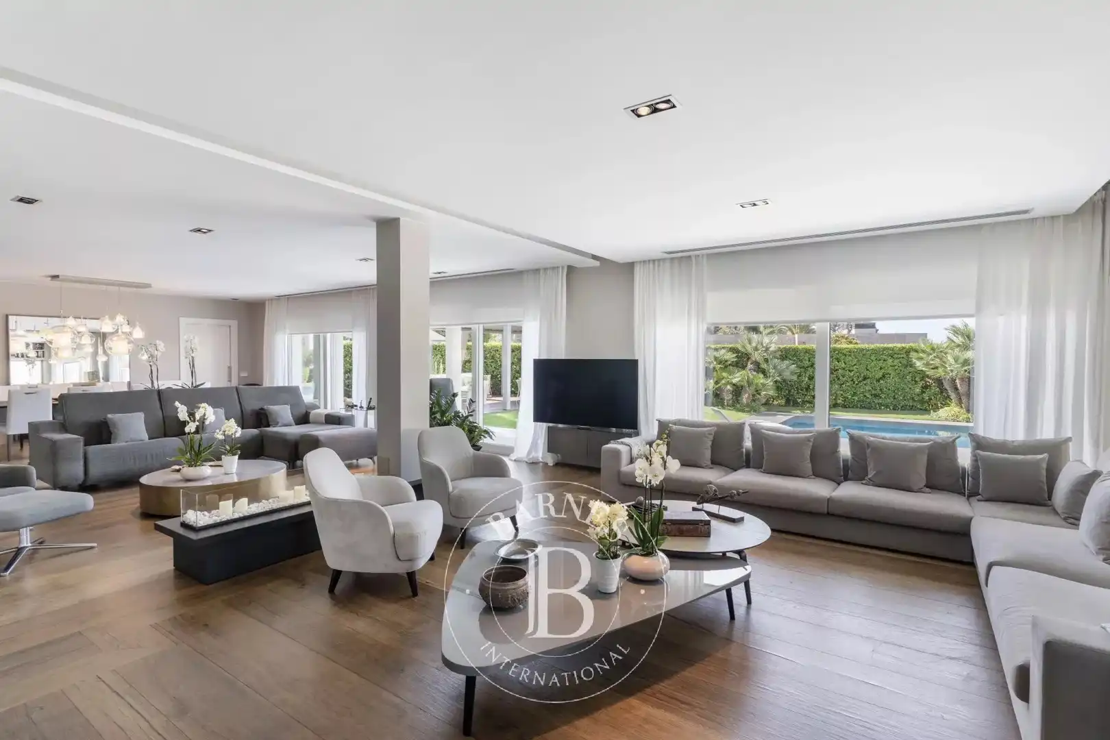 Sala de estar de Casa o chalet en venta en Sant Pol de Mar con Aire acondicionado, Calefacción y Jardín privado