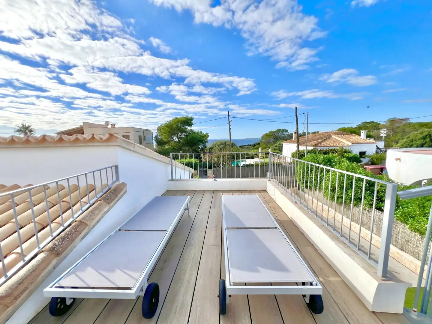 Terraza de Casa o chalet de alquiler en Santanyí con Aire acondicionado, Calefacción y Jardín privado