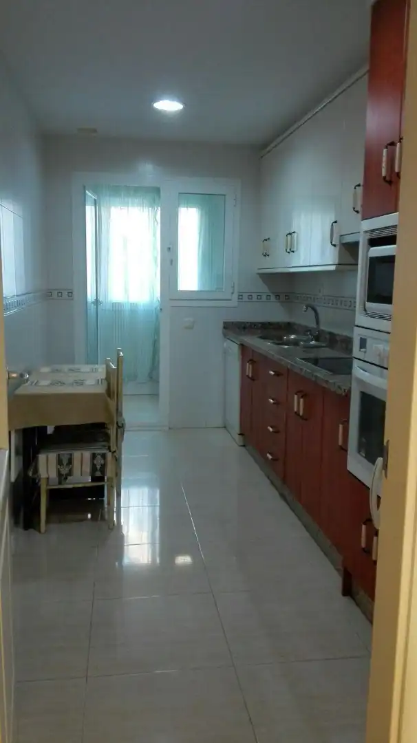 Cocina de Piso de alquiler en Roquetas de Mar con Aire acondicionado, Calefacción y Terraza