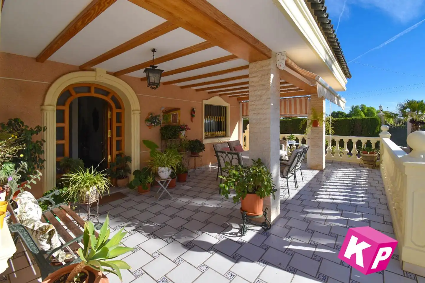 Terrassa de Casa o xalet en venda en Elche / Elx amb Jardí privat, Terrassa i Traster