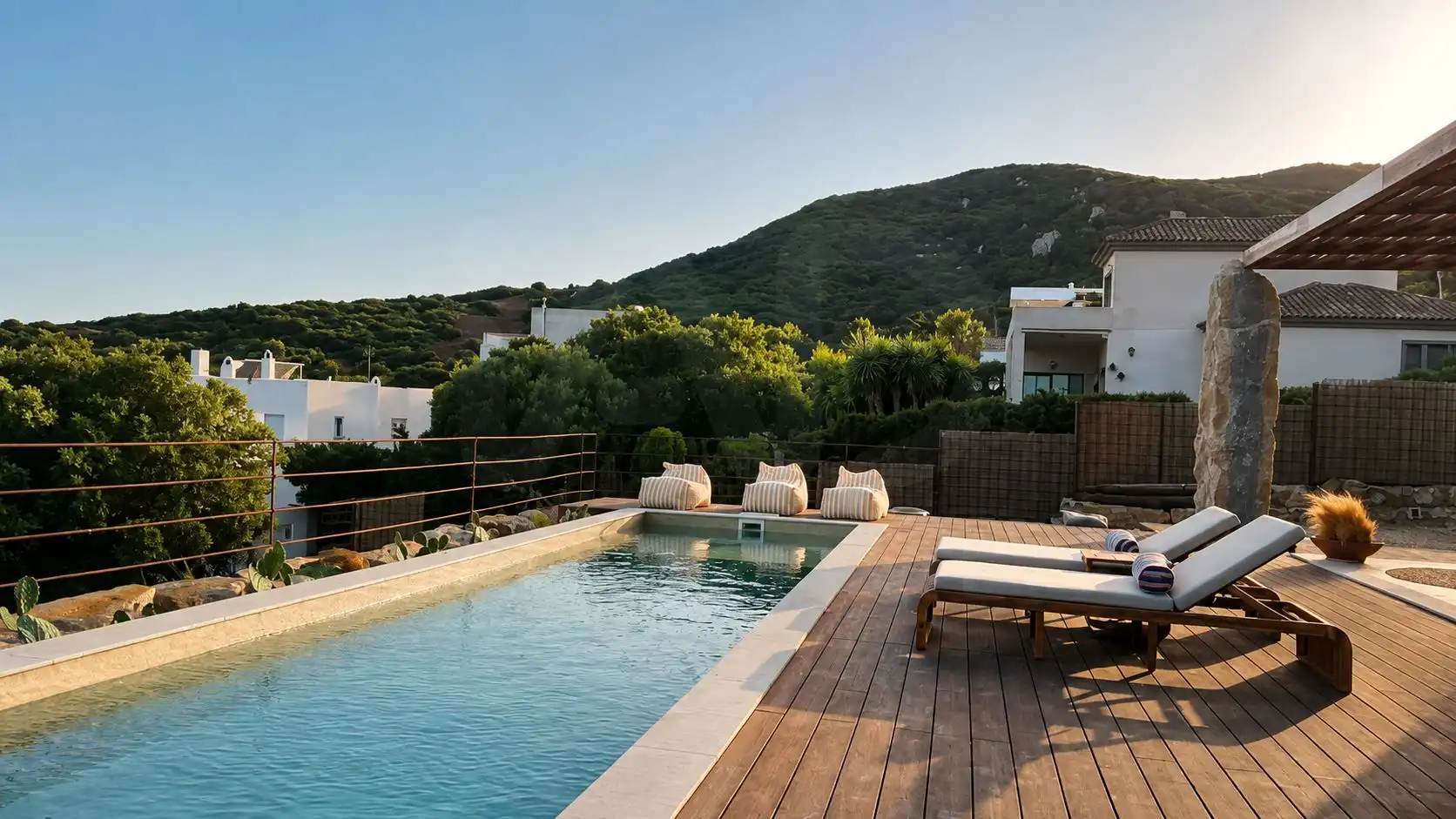 Terrace of Houses for sale in Tarifa  with Heating, Terrace and Swimming Pool