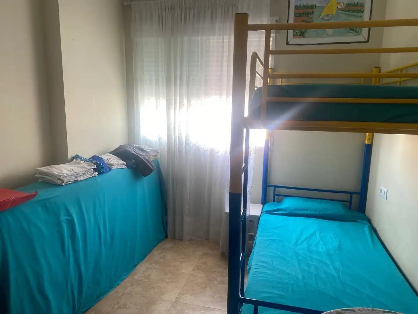 Schlafzimmer von Wohnungen zur Miete in Chilches / Xilxes mit Klimaanlage, Heizung und Terrasse