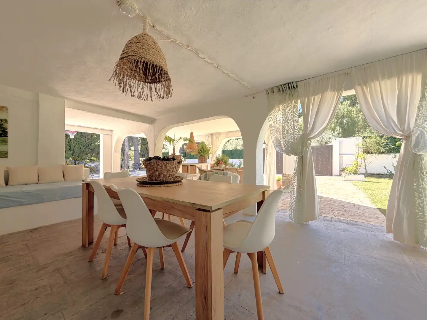 Terrassa de Casa o xalet en venda en Náquera amb Aire condicionat, Jardí privat i Terrassa