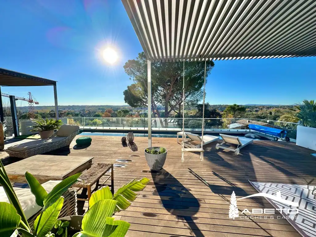 Terrasse von Haus oder Chalet zur Miete in Algete