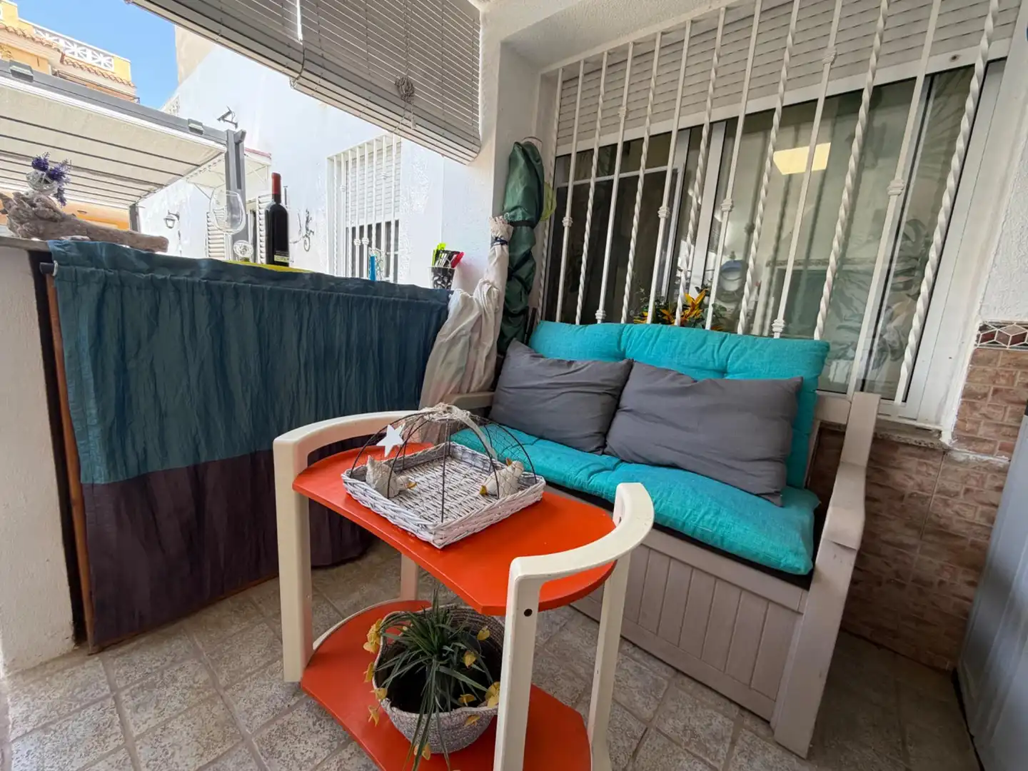 Balcony of Ground floor for sale in Chilches / Xilxes  with Private garden, Terrace and Furnished