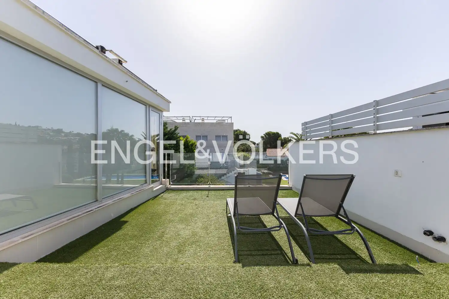 Terrace of Houses for rent in Dénia  with Air Conditioner, Heating and Private garden