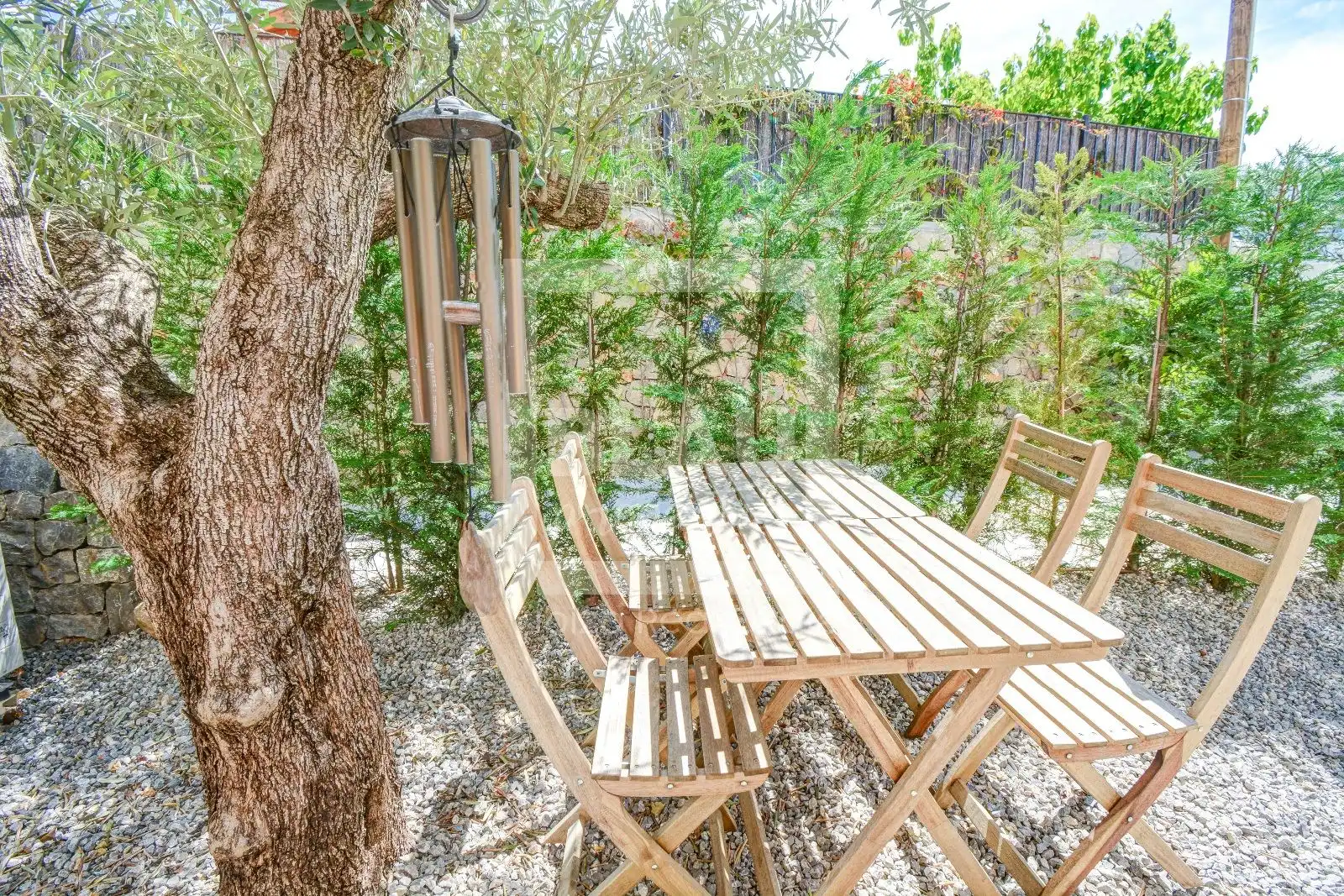 Garden of Flat for rent in Sant Joan de Labritja  with Air Conditioner, Private garden and Furnished