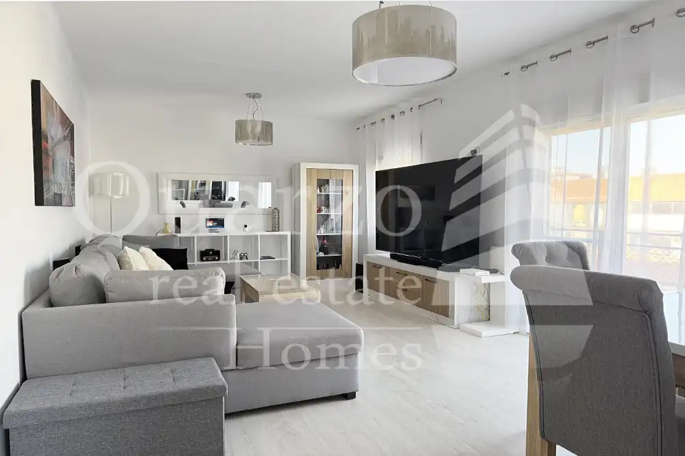 Living room of Flat for sale in Alfafar  with Furnished and Balcony