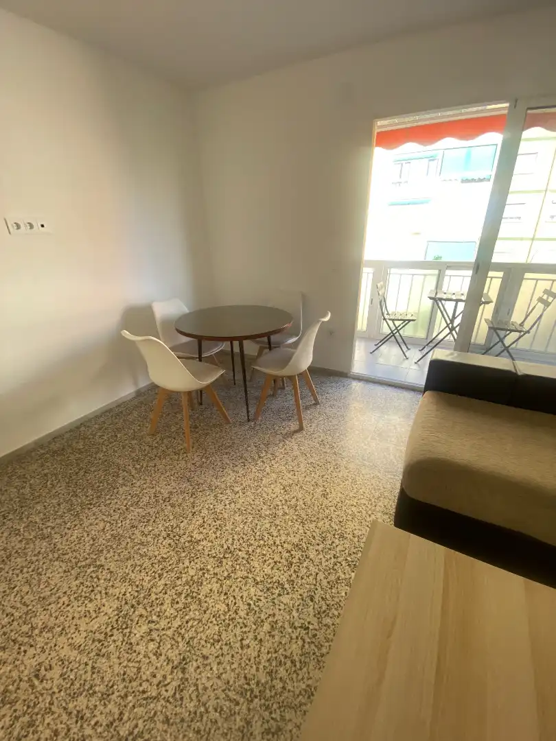 Dining room of Flat for rent in Málaga  with Terrace, Furnished and Oven