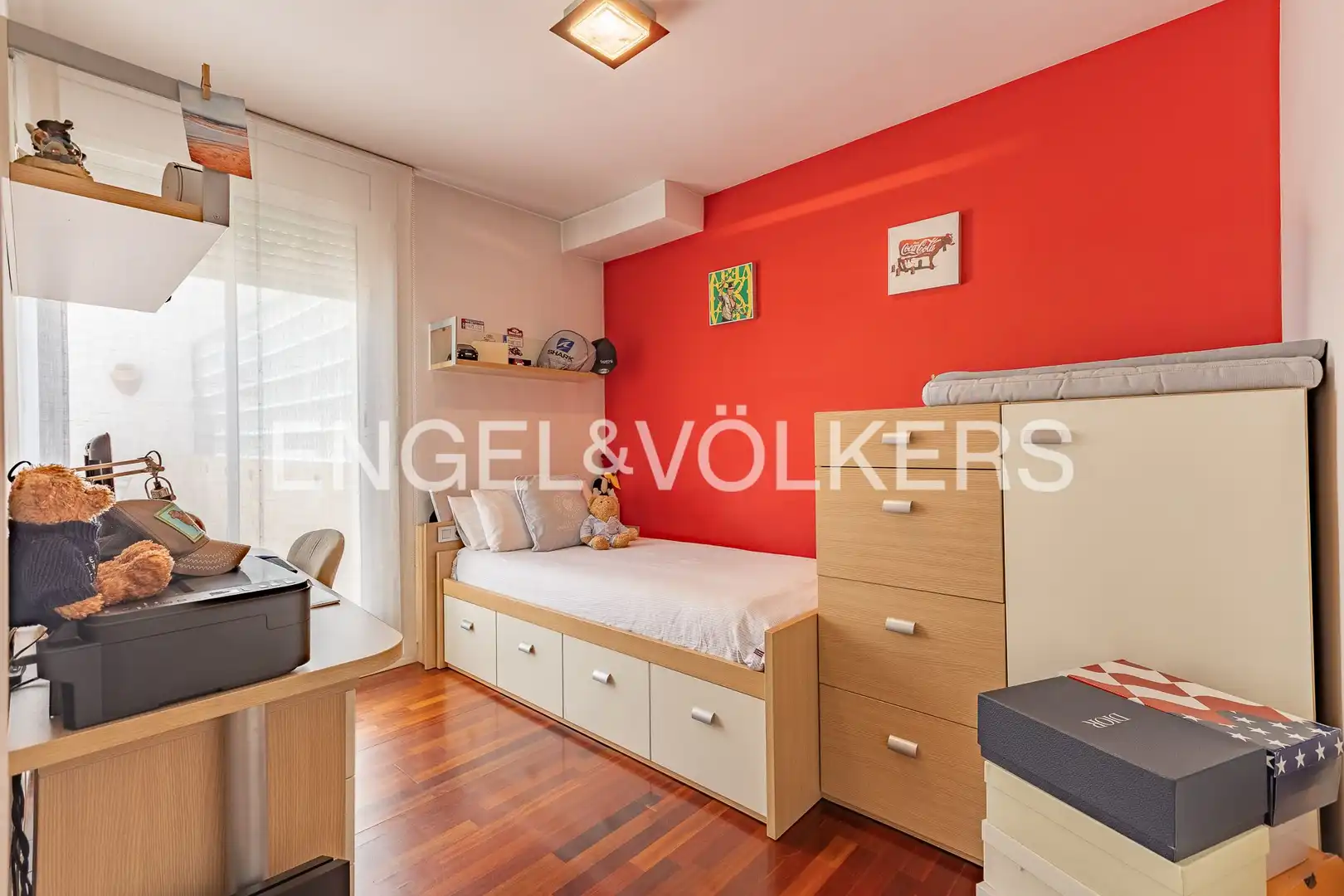 Bedroom of Attic for sale in Sabadell  with Air Conditioner, Heating and Parquet flooring