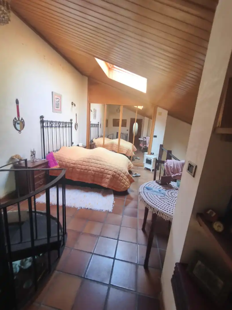 Bedroom of Houses for sale in Vilamarín  with Private garden, Furnished and Oven